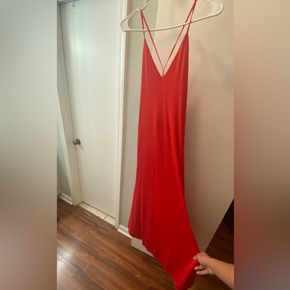Zara Red Maxi Dress - Picture 3 of 5